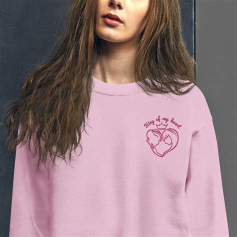 Embroidered Taylor Swift King of My Heart Sweatshirt Taylor Swift Shirt, Taylor Swift Reputation ...