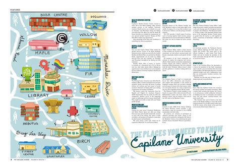 Capilano University Map | Juliana Vieira