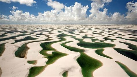 The Landscape Of Lençóis Maranhenses National Park Looks Like A Trick