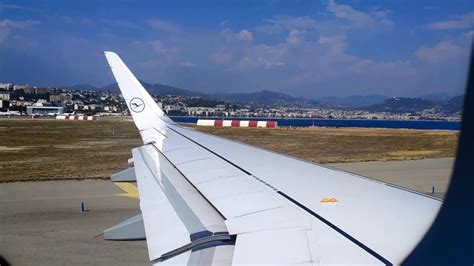 Airbus A320 with Winglets Departure from Nice / Nizza Rwy 22-L - YouTube