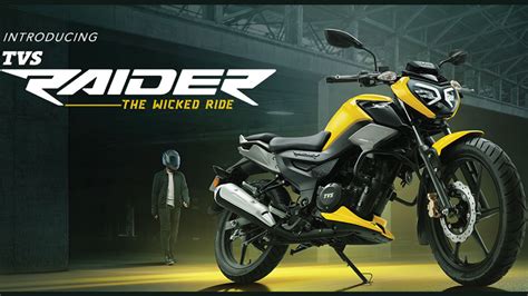 Auto News | TVS Raider 125cc Motorcycle Launched in India Starting at ...