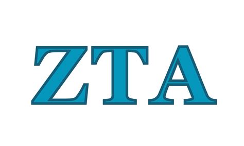 Zeta Tau Alpha Lettering Zeta Tau Alpha Letters, Zta, Atari Logo ...