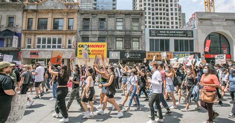 Toronto protest today might have been unsanctioned but thousands still ...