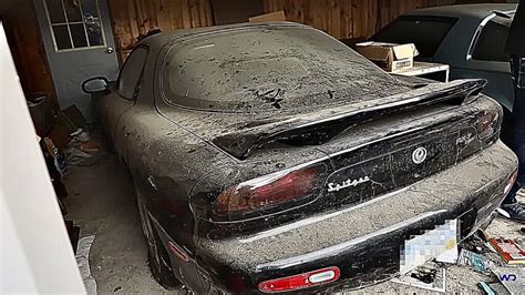 Barn find: Mazda RX-7 discovered after 23 years of neglect