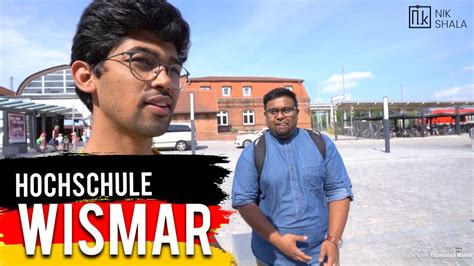 HOCHSCHULE WISMAR CAMPUS TOUR BY NIKHILESH DHURE - YouTube