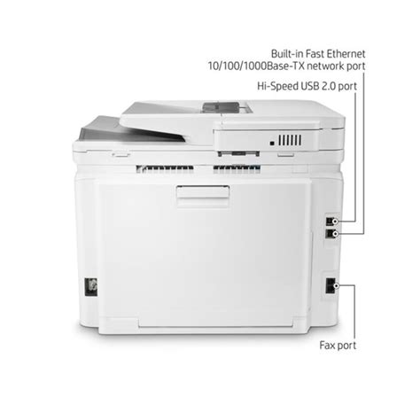 HP Color LaserJet Pro M283fdw Multifunction Printer, Print, copy, scan ...