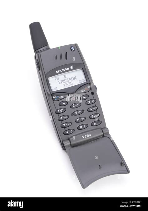 Ericsson T28s Mobile Phone Display produced 1999 Stock Photo - Alamy