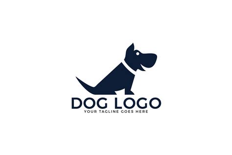 Dog logo design. (156629) | Logos | Design Bundles