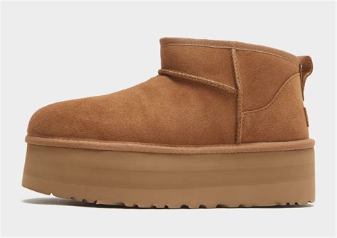 Brown UGG Classic Ultra Mini Platform Boots Women's | JD Sports UK