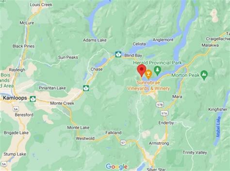 Where is Tappen, British Columbia? see area map & more