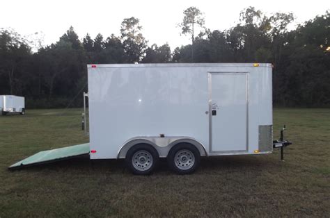 COLONY'S ENCLOSED 7X12 TA ALL TUBE FRAME TRAILER #689 - Xtra Tuff Trailers