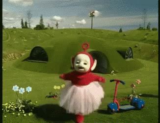 Teletubbies Po GIF - Teletubbies Po Dance - Discover & Share GIFs