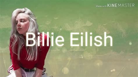 My boy - Billie Eilish lyrics - YouTube