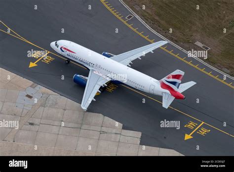 British Airways A330 taxiing Stock Photo - Alamy