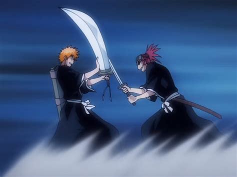 Ichigo Kurosaki vs. Renji Abarai & Byakuya Kuchiki | Bleach Wiki ...