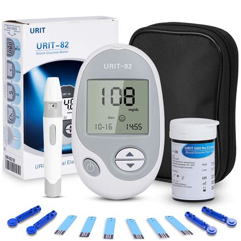 Blood Glucose Meter, Blood Sugar Monitor Kit, Diabetes Testing Kit ...