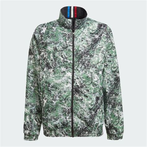 adidas Manchester United Stone Roses Anthem Jacket Kids - Black | Free ...