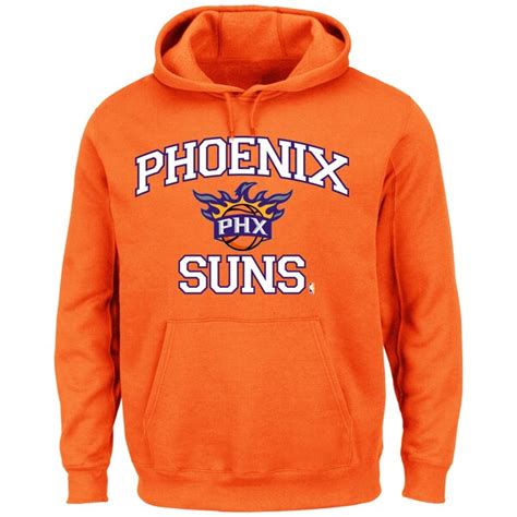 Phoenix Suns Heart & Soul Pullover Hoodie - Orange - NBA Store