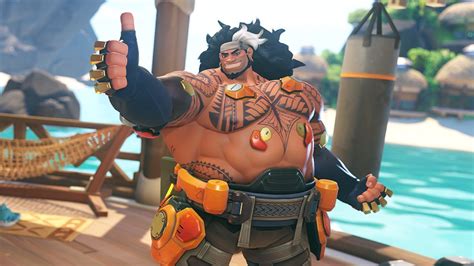 Overwatch 2's 39th hero is double chaingun wielding tank Mauga ...