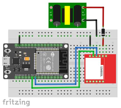 Sim800l Circuit Rocks