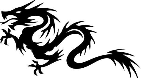 tribal dragon clipart - Clipground