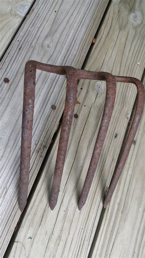 Vintage Metal Corn Rake. by thevrose on Etsy