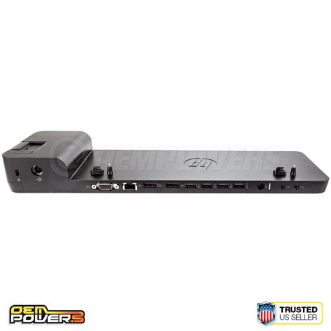 NEW HP 2013 UltraSlim Dock EliteBook ProBook Docking Station Port ...