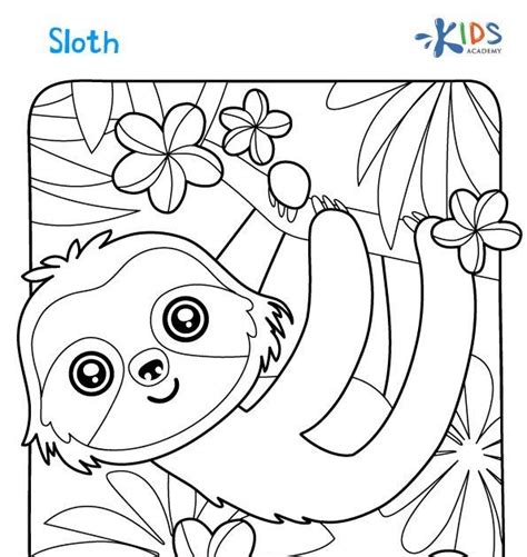 Animal Summer Animal Free Coloring Pages For Kids - Printable Coloring