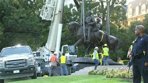 Robert E. Lee statue removed from Dallas park | FOX 5 Atlanta