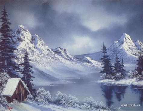 Winter Landscape Painting, Winter Painting, Winter Art, Landscape Paintings, Winter Scene ...