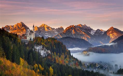 Germany Neuschwanstein Castle 2018 Bing Wallpaper Preview | 10wallpaper.com