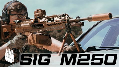 The US Army's new Belt fed Machine gun. The M250 is replacing the M249 | Vidude