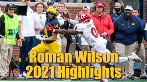 Roman Wilson 2021 Highlights - YouTube