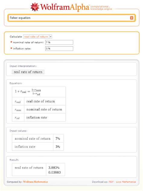 M.O.T: Fisher equation