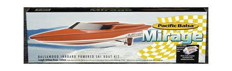 AEROFLIGHT MODELS MIRAGE BOAT KIT 360MM - AFMAMIRAGE