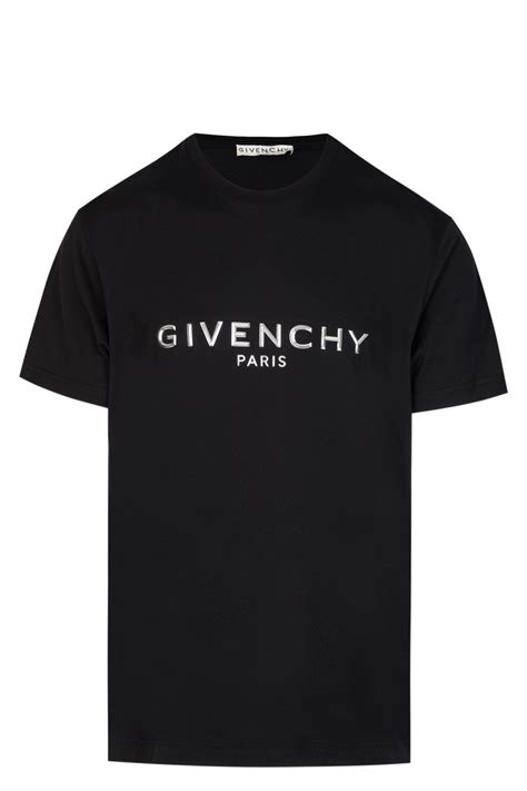 GIVENCHY Givenchy Logo-Appliqué T-shirt" - Clothing from Circle Fashion UK