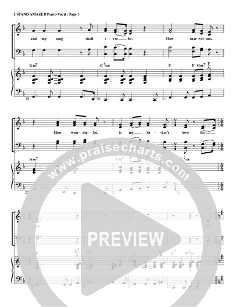 I Stand Amazed Sheet Music PDF (G3 Worship) - PraiseCharts