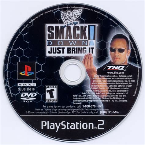 WWF Smackdown! Just Bring It cover or packaging material - MobyGames