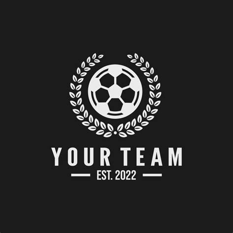 Soccer team emblem logo design vector illustration 19057234 Vector Art ...