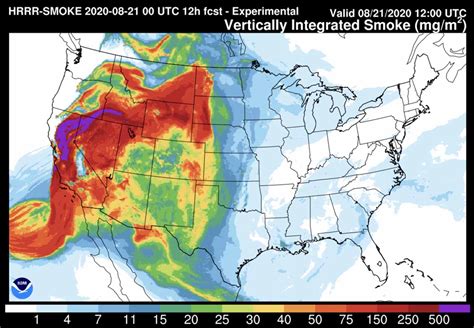 Smoke And Fire Map Oregon - United States Map