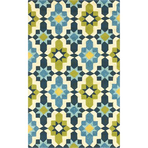 Storm Cobalt, Teal, & Lime Rug design by Surya I Burke Decor | Islamic patterns, Area rugs ...