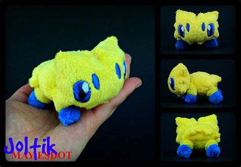 Lifesize Handmade Pokemon Joltik Plush by MayEsdot on DeviantArt