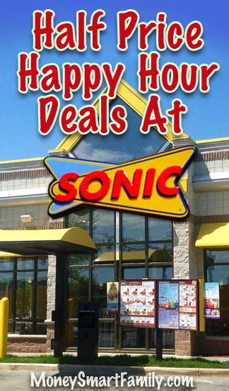 Sonic Happy Hour Deals on Drinks & Snacks You Can Get Today