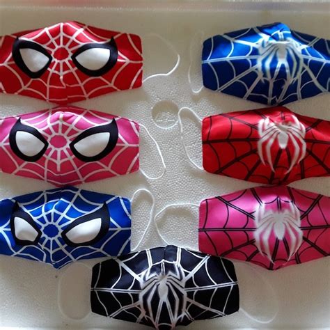 Spiderman Kids Face Mask - Etsy