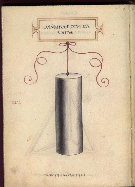 Leonardo da Vinci's Geometric Sketches - Cylinder and Cone ...