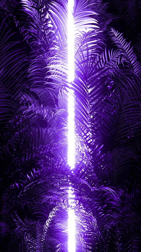 Purple Aesthetic, Grunge, Glow, summer aesthetic neon HD phone ...