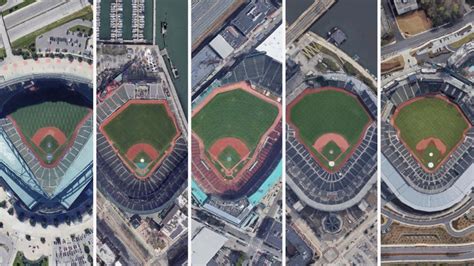 Can you guess every MLB ballpark by its satellite image? | Golf News ...