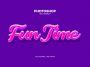 Free Fun Time Exposed Style Photoshop Text Effect PSD - PsFiles