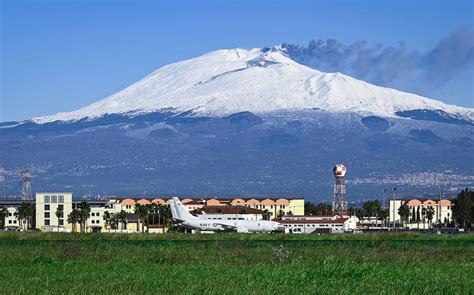 Mount Etna eruption scatters ash on US Navy base in Sicily, closing ...