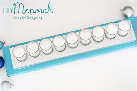 DIY Menorah